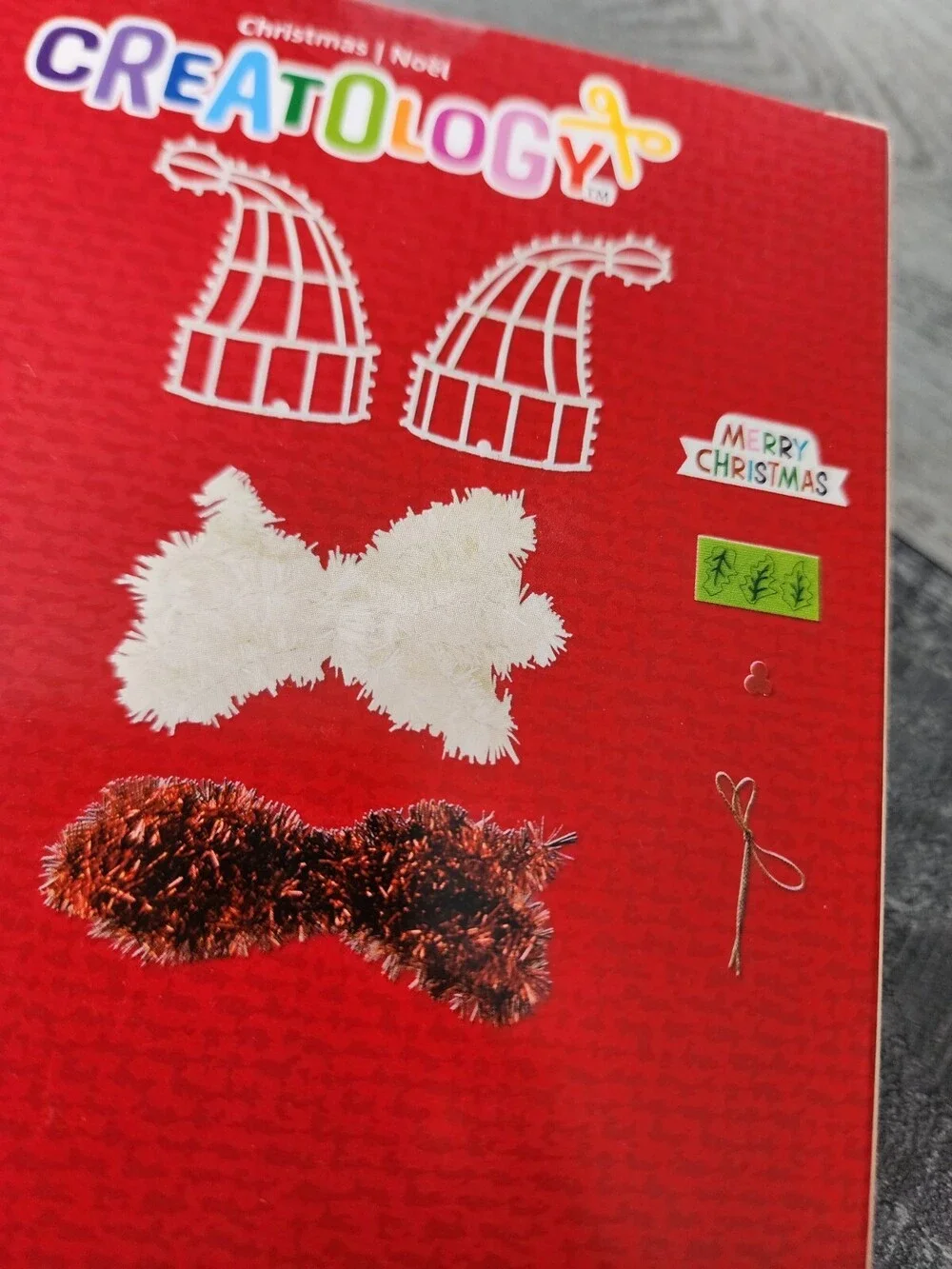 Creatology Ornament Craft Kit Christmas SANTA HAT Children Kids Creativity NEW